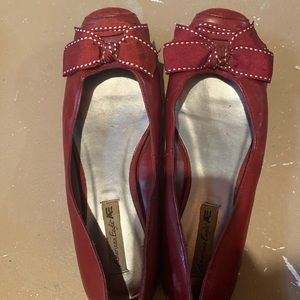 Red flats from Payless